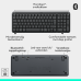 LOGITECH MK250 Draadloos Toetsenbord en muis Zwart