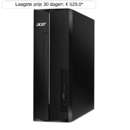 ACER Aspire XC-1710 I3516 - Intel Core i3-N305 - 16 GB - 512 GB - UHD Graphics