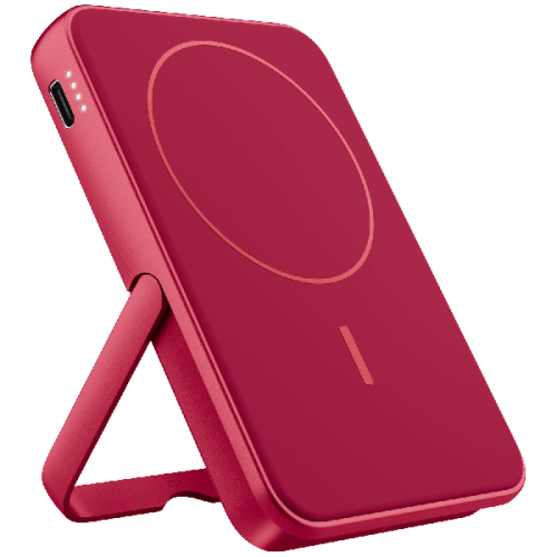 FRESH 'N REBEL 2PBM5000BR MagSafe 5000 mAh Powerbank Berry Red