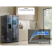 SAMSUNG  RS70F66KCFEF -  Amerikaanse koelkast - breedte 91.2 cm - hoogte 178.4 cm - inhoud 634 l - NoFrost