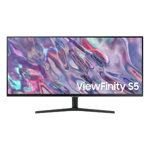 SAMSUNG ViewFinity S5 LS34C500GAUXEN - 34 inch - 34400 x 1440 (WQHD) - VA-paneel - in hoogte verstelbaar