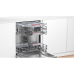 BOSCH SMV4EVX00E Efficient Dry Inbouwvaatwasser - Volledig geïntegreerd - 14 couverts - 44 dB(A) - Nisbreedte 60.8 cm