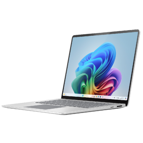 MICROSOFT Surface Laptop - 15 inch - Snapdragon X Elite - 16 GB - 256 GB - Platinum - Copilot+ PC