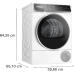BOSCH WQB246CLNL - 9 kg - 56 dB - Energielabel B Warmtepompdroger