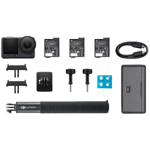DJI Osmo Action 6 Adventure Combo Action cam Grijs