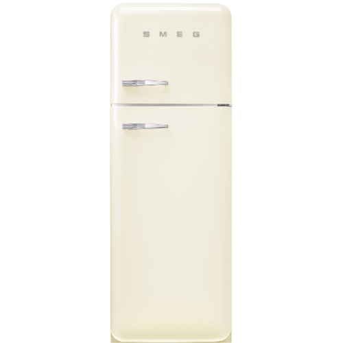SMEG FAB30RCR6 - Retro Koel-vriescombinatie - 172 cm - Rechtsdraaiende deur - 294 L - Crème