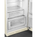SMEG FAB30RCR6 - Retro Koel-vriescombinatie - 172 cm - Rechtsdraaiende deur - 294 L - Crème