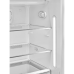 SMEG FAB28RBL6 - Retro Koelkast met vriesvak - 153 cm - Rechtsdraaiende deur - 270 L - Zwart