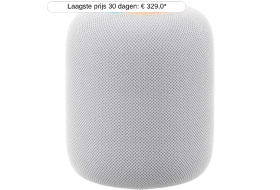 APPLE HomePod White (2025) Slimme speaker met spraakbesturing Wit