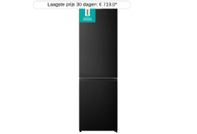 HISENSE  RB440N4AFA -  Koel-vriescombinatie - breedte 59.5 cm - hoogte 201.7 cm - inhoud 336 l - NoFrost