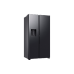 SAMSUNG  RS80F66KBFEF -  Amerikaanse koelkast - breedte 91.2 cm - hoogte 178.4 cm - inhoud 634 l - NoFrost