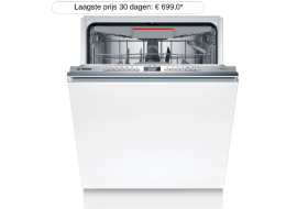 BOSCH SMV6YCX02E PerfectDry Inbouwvaatwasser - Volledig geïntegreerd - 14 couverts - 44 dB(A) - Nisbreedte 60.8 cm