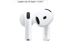 APPLE AirPods 4 + Oplaadcase MXP63ZM/A In-ear Draadloze oordopjes Wit