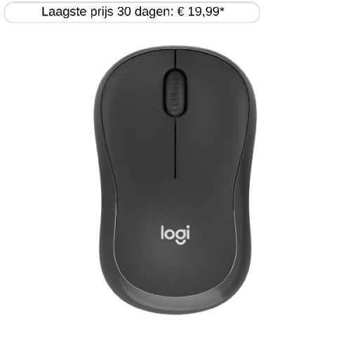 LOGITECH M240 Stille Bluetooth Muis Draadloos - Grijs
