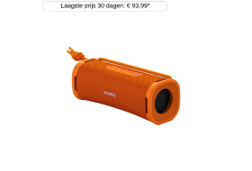 SONY ULT Field 1 Bluetooth-speaker Oranje