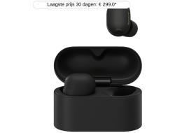 SONY WF-1000XM6 In-ear Draadloze oordopjes Zwart