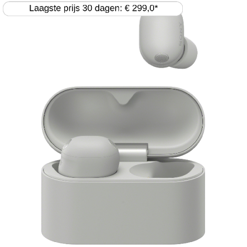 SONY WF-1000XM6 In-ear Draadloze oordopjes Zilver