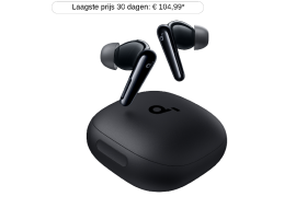 SOUNDCORE Liberty 4 Pro In-ear Draadloze oordopjes met Ruisonderdrukking Zwart