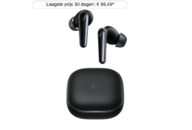 SOUNDCORE Liberty 5 In-ear Draadloze oordopjes met Ruisonderdrukking Zwart