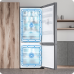 SAMSUNG  RB53DG706AS9EF -  Koel-vriescombinatie - breedte 75.9 cm - hoogte 203 cm - inhoud 538 l - NoFrost