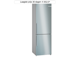 BOSCH  KGN39VICT -  Koel-vriescombinatie - breedte 60 cm - hoogte 203 cm - inhoud 363 l - NoFrost