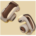 BOSE Ultra Open Open-ear Draadloze oordopjes met Ruisonderdrukking Moonlight Grey