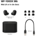 SONY WF-1000XM6 In-ear Draadloze oordopjes Zwart