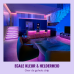 WIZ RGB 4 m Muzieksynchronisatie Ledstrip Wit