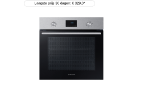 SAMSUNG NV68A1140BS/EF  Inbouw oven - nishoogte 60 cm - inhoud 68 l