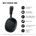 SONY WH-1000XM6 Over-ear Draadloze hoofdtelefoon met Ruisonderdrukking Zwart