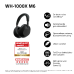 SONY WH-1000XM6 Over-ear Draadloze hoofdtelefoon met Ruisonderdrukking Zwart