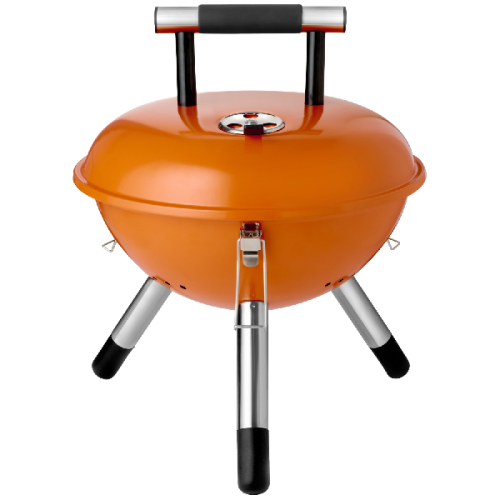 FRITEL A501 Charcoal & Electric BBQ 2 in 1 Elektrische barbecue Oranje