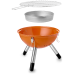 FRITEL A501 Charcoal & Electric BBQ 2 in 1 Elektrische barbecue Oranje