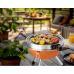 FRITEL A501 Charcoal & Electric BBQ 2 in 1 Elektrische barbecue Oranje