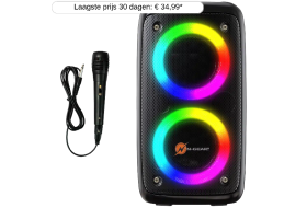 N-GEAR LGP23M Partyspeaker Partyspeaker Zwart