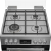 BEKO FBE6133XSNL - AeroPerfect - Fornuis - Gas - breedte 60 cm