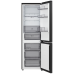 LG GBBS312AEV - Koel-vriescombinatie - breedte 59.7 cm - hoogte 186 cm - inhoud 333 L - NoFrost Koel-vriescombinatie Essense Black Steel
