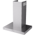 ETNA AB260RVS - Afzuigkap (Muur bevestigde kap) - breedte 60 cm - 620 m³/h - 69 dB(A)