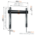 VOGELS TVM 3405 Fixed Medium Zwart