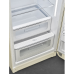 SMEG FAB28RCR6 - Retro Koelkast met vriesvak - 153 cm - Rechtsdraaiende deur - 270 L - Crème