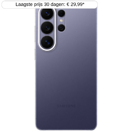 SAMSUNG Clear Telefoonhoesje voor Samsung Galaxy S26 Ultra Transparant