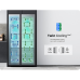 SAMSUNG  RS70F66KCFEF -  Amerikaanse koelkast - breedte 91.2 cm - hoogte 178.4 cm - inhoud 634 l - NoFrost