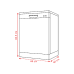 BOSCH SMS4EVI00E Vaatwasser - Vrijstaand - 14 couverts - 44 dB(A)