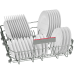 BOSCH SMS4EVI00E Vaatwasser - Vrijstaand - 14 couverts - 44 dB(A)