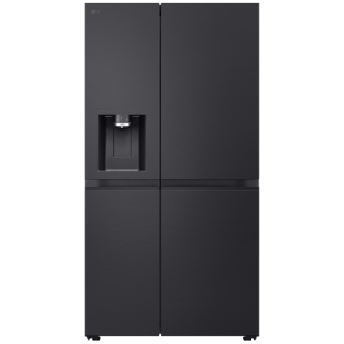 LG GSLE91EVAB - Amerikaanse koelkast - breedte 91.3 cm - hoogte 179 cm - NoFrost Koelkast Dark Grey