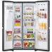 LG GSLE91EVAB - Amerikaanse koelkast - breedte 91.3 cm - hoogte 179 cm - NoFrost Koelkast Dark Grey