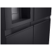 LG GSLE91EVAB - Amerikaanse koelkast - breedte 91.3 cm - hoogte 179 cm - NoFrost Koelkast Dark Grey