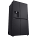 LG GSLE91EVAB - Amerikaanse koelkast - breedte 91.3 cm - hoogte 179 cm - NoFrost Koelkast Dark Grey