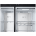 LG GSLE91EVAB - Amerikaanse koelkast - breedte 91.3 cm - hoogte 179 cm - NoFrost Koelkast Dark Grey