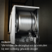 MIELE TWA 520 WP EcoSpeed -  Warmtepompdroger - 8 kg - 64 dB - Energielabel C